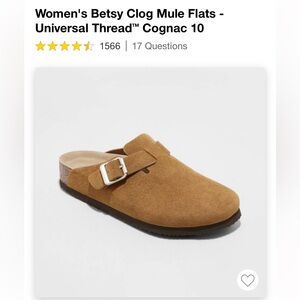 NWOT Universal Thread Betsy mule clogs Sz 10 (RUNS SMALL*** ➡️ women’s 8.5)